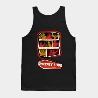 Sweeney Todd Vintage Horror Poster Tank Top